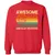 Awesome Dad Explore Dungeons Slay Dragons Classic Unisex Sweatshirt - Red - 5