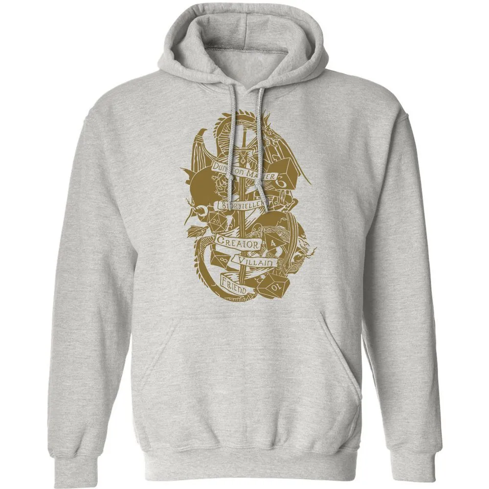 Dungeon Master Dragon Classic Unisex Hoodie - Ash - 8