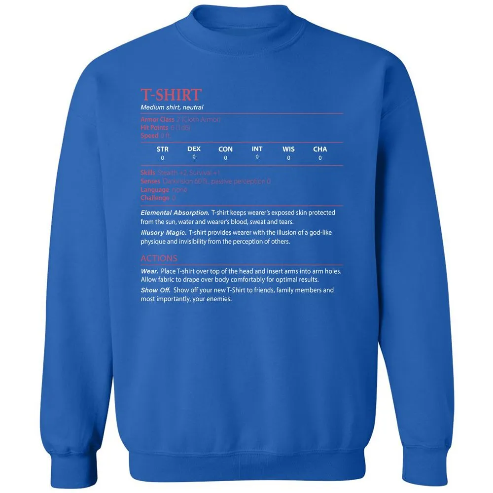 T-Shirt Classic Unisex Sweatshirt - Royal - 9