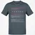 Financial Manager Stats Classic Unisex T-Shirt - Charcoal - 3