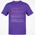 Financial Manager Stats Classic Unisex T-Shirt - Purple - 9