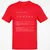 Financial Manager Stats Classic Unisex T-Shirt - Red - 10