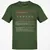 Financial Manager Stats Classic Unisex T-Shirt - Military Green - 6
