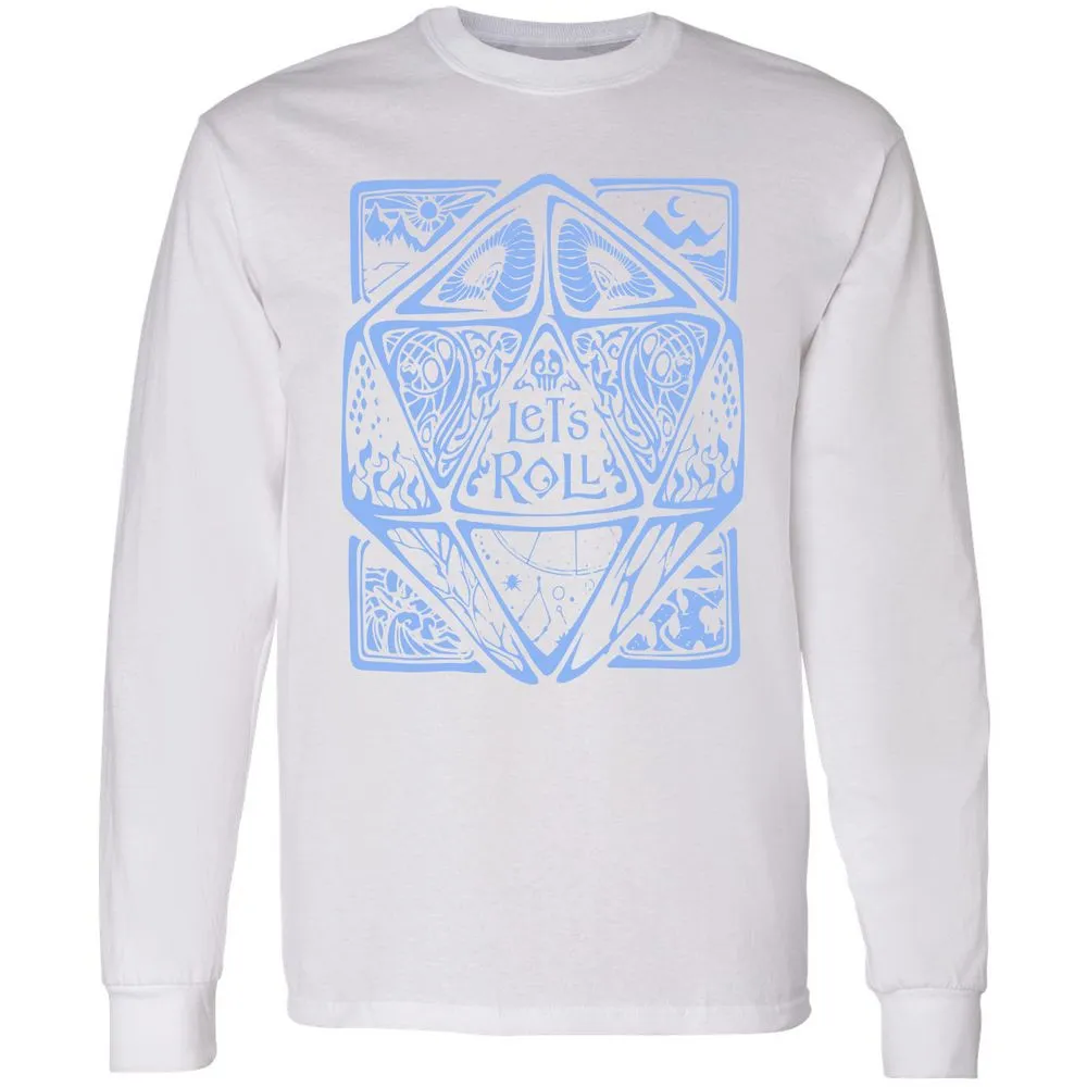 Let's Roll Long Sleeve T-Shirt - White - 5