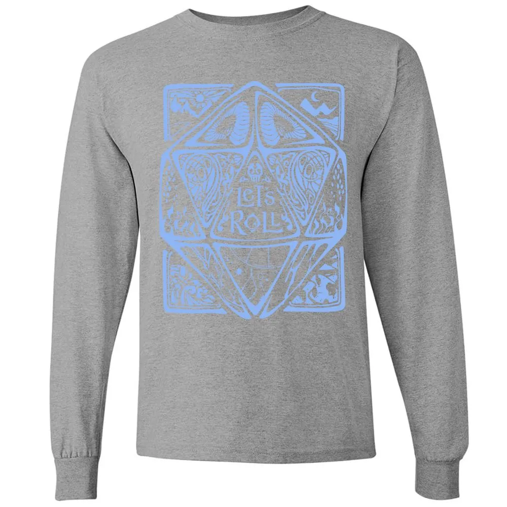 Let's Roll Long Sleeve T-Shirt - Graphite Heather - 6