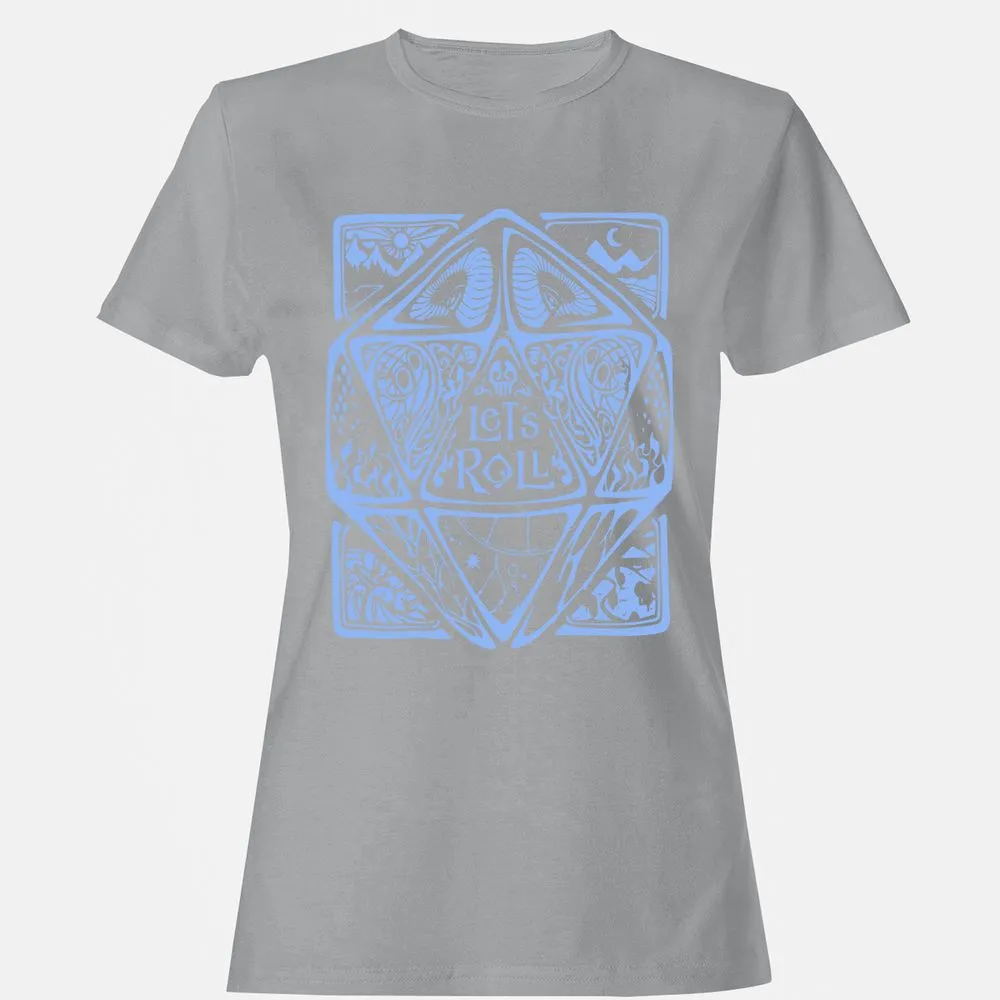 Let's Roll Women's T-Shirt - Sport Grey - 15
