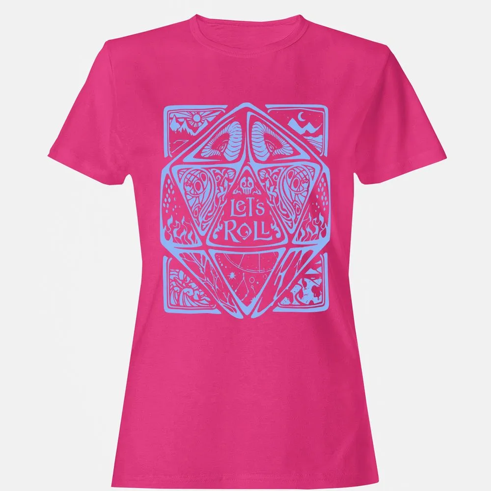 Let's Roll Women's T-Shirt - Heliconia - 6