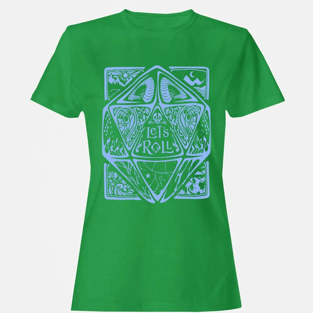 Let's Roll Women's T-Shirt - Irish Green - 7