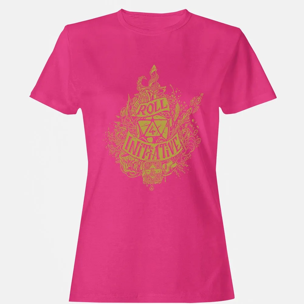 Roll Initiative Women's T-Shirt - Heliconia - 6