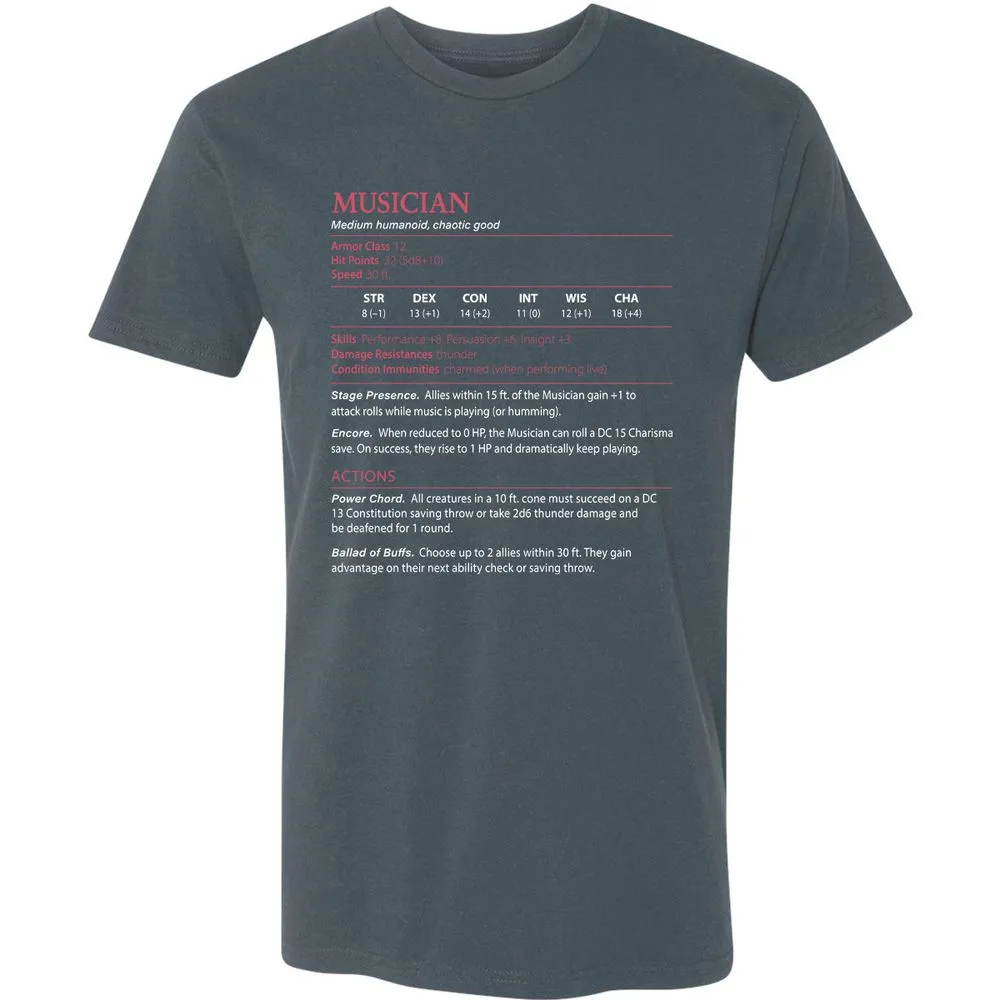 Musician Stats - Indigo - 15