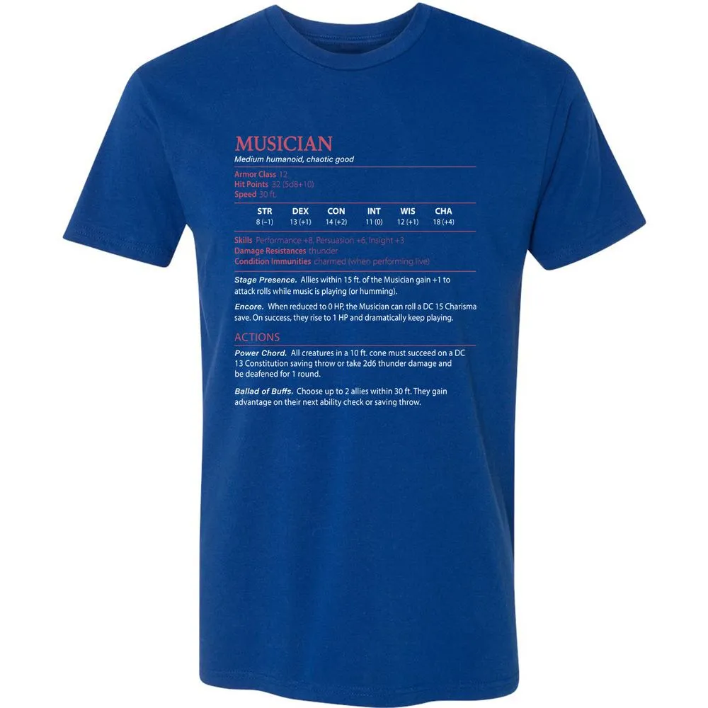 Musician Stats - Royal - 10