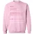 Wife Stats Classic Unisex Sweatshirt - Light Pink - 3
