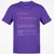 Information Security Analyst Stats Classic Unisex T-Shirt - Purple - 9