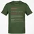 Information Security Analyst Stats Classic Unisex T-Shirt - Military Green - 6