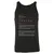 Artist Stats Unisex Jersey Tank - Charcoal Black Triblend - 5