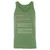 Artist Stats Unisex Jersey Tank - Leaf - 10