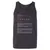 Artist Stats Unisex Jersey Tank - Dark Grey - 7