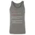 Artist Stats Unisex Jersey Tank - Grey Triblend - 8