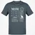 Mom Stats 2 Classic Unisex T-Shirt - Charcoal - 3