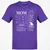 Mom Stats 2 Classic Unisex T-Shirt - Purple - 9