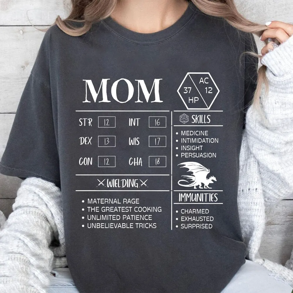 Mom Stats 2 Classic Unisex T-Shirt - 1