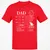 Dad Stats 2 Classic Unisex T-Shirt - Red - 10
