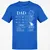 Dad Stats 2 Classic Unisex T-Shirt - Royal - 11