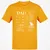 Dad Stats 2 Classic Unisex T-Shirt - Gold - 4