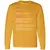 Artist Stats Long Sleeve T-Shirt - Gold - 9