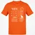 Wife Stats 2 Classic Unisex T-Shirt - Orange - 8
