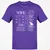 Wife Stats 2 Classic Unisex T-Shirt - Purple - 9