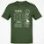 Wife Stats 2 Classic Unisex T-Shirt - Military Green - 6