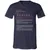 Artist Stats Unisex V-Neck T-Shirt - Navy - 2