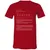 Artist Stats Unisex V-Neck T-Shirt - Red - 3