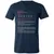 Artist Stats Unisex V-Neck T-Shirt - Heather Navy - 15
