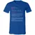 Artist Stats Unisex V-Neck T-Shirt - True Royal - 4