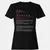 Artist Stats Women's T-Shirt - Black - 1