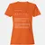 Artist Stats Women's T-Shirt - Orange - 11
