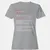 Artist Stats Women's T-Shirt - Sport Grey - 15