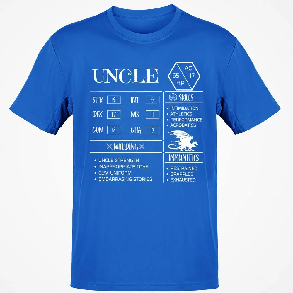 Uncle Stats 2 Classic Unisex T-Shirt - Royal - 11