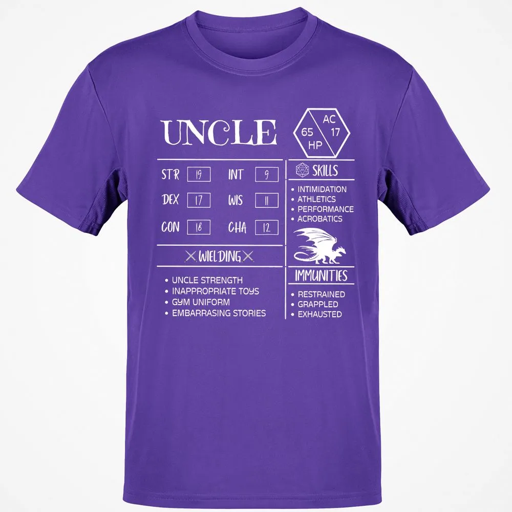 Uncle Stats 2 Classic Unisex T-Shirt - Purple - 9