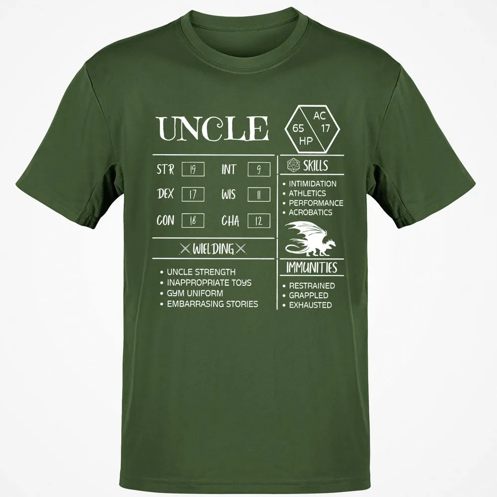 Uncle Stats 2 Classic Unisex T-Shirt - Military Green - 6