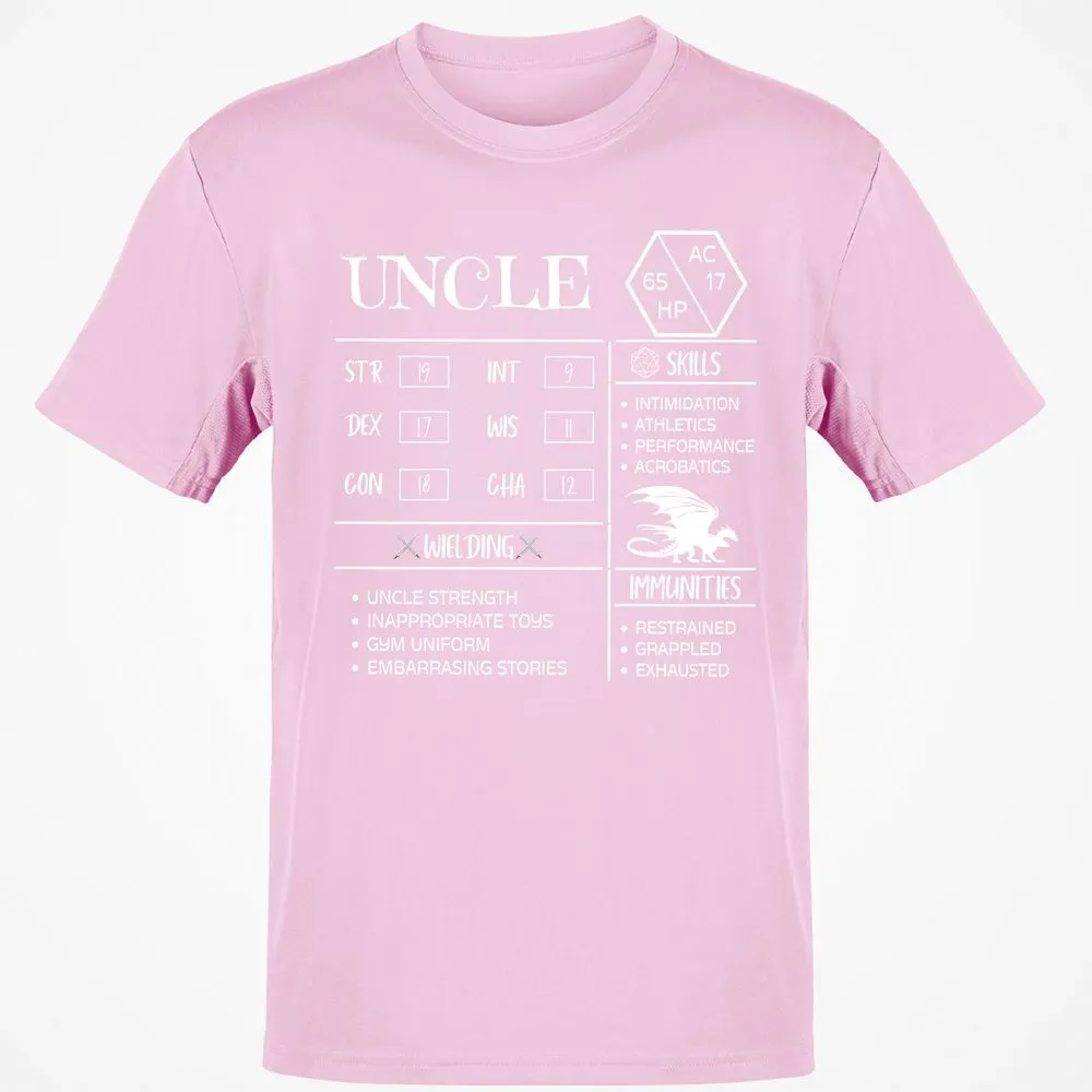Uncle Stats 2 Classic Unisex T-Shirt - Light Pink - 5