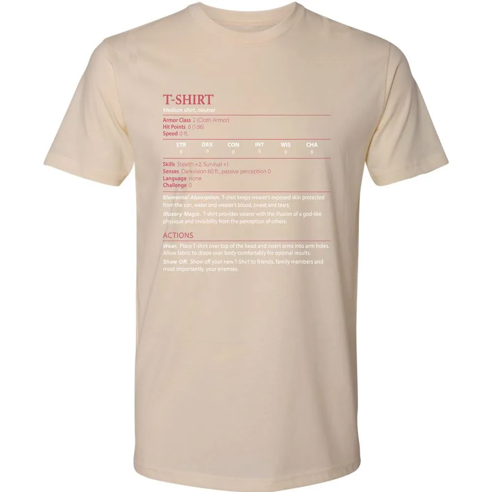 T-Shirt Premium Unisex T-Shirt - Cream - 14
