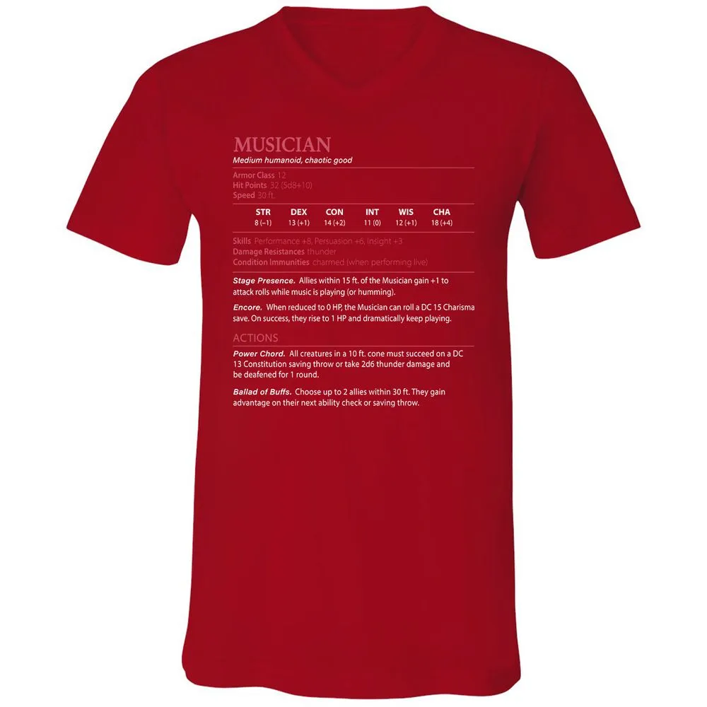 Musician Stats - Red - 3