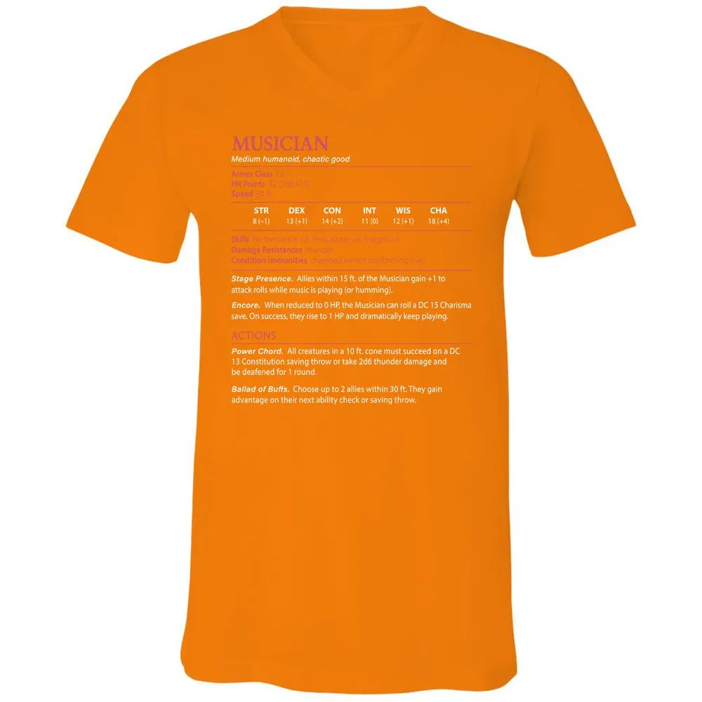 Musician Stats - Orange - 11
