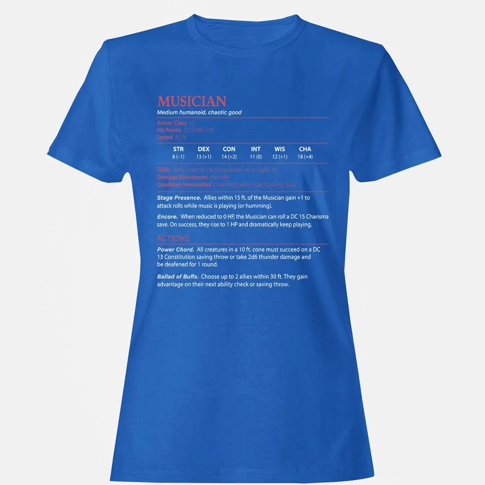 Musician Stats - Royal - 14