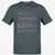 Cowboy Stats Classic Unisex T-Shirt - Charcoal - 3