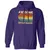 Awesome Dad Explore Dungeons Slay Dragons Classic Unisex Hoodie - Purple - 6