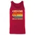 Awesome Dad Explore Dungeons Slay Dragons Unisex Jersey Tank - Red - 11